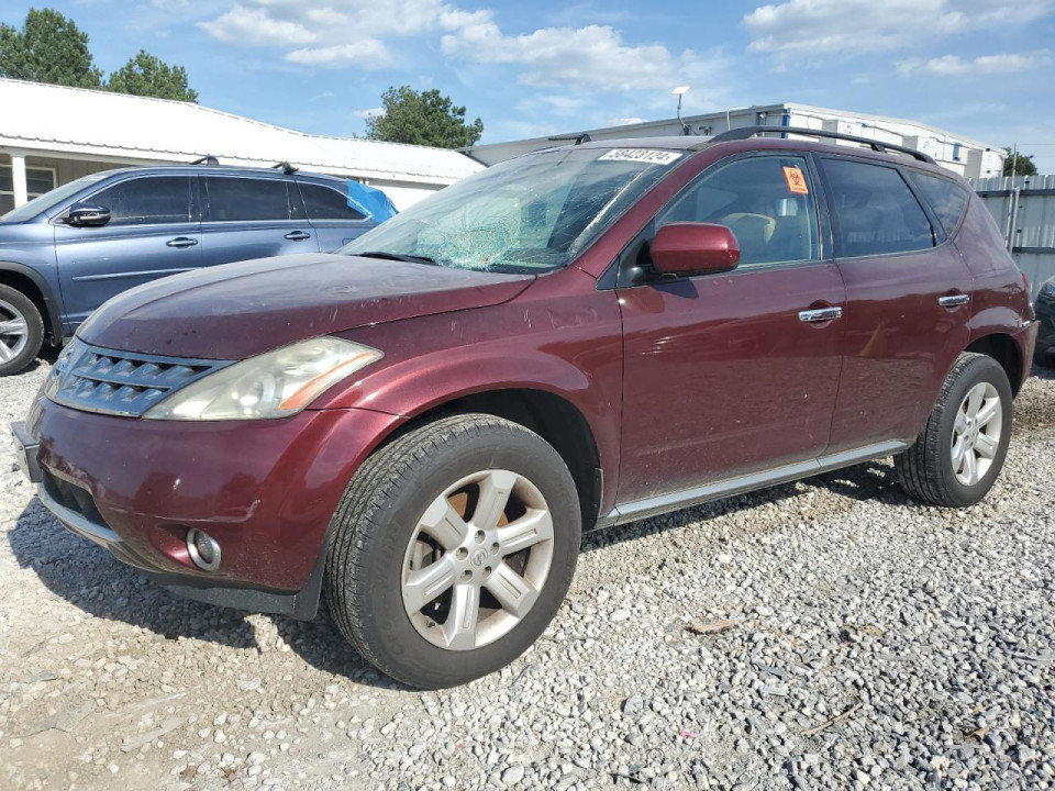 Nissan MURANO 2007 — Copart