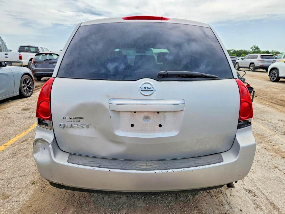 Nissan QUEST 2008 — Copart