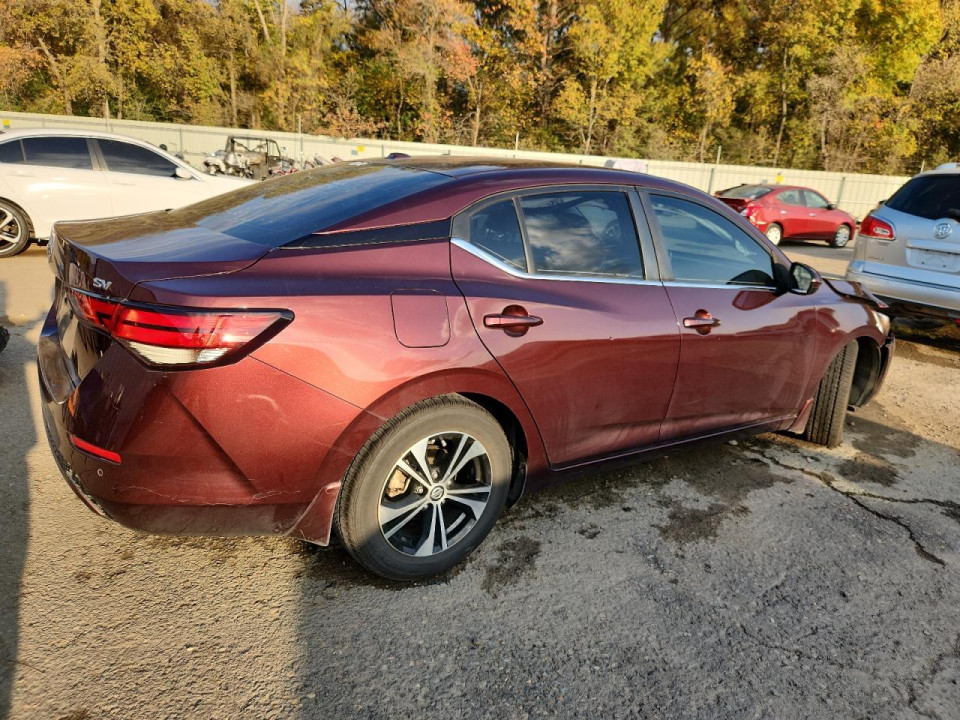 Nissan SENTRA 2021 — Copart
