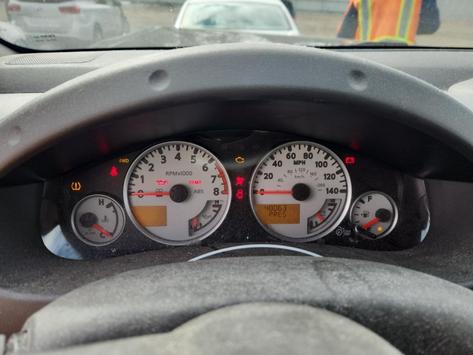 Nissan XTERRA 2012 — Copart