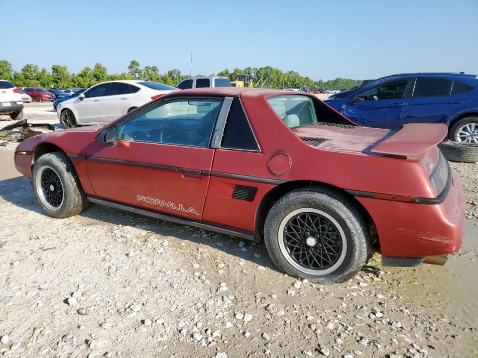 Pontiac FIERO 1988 — Copart