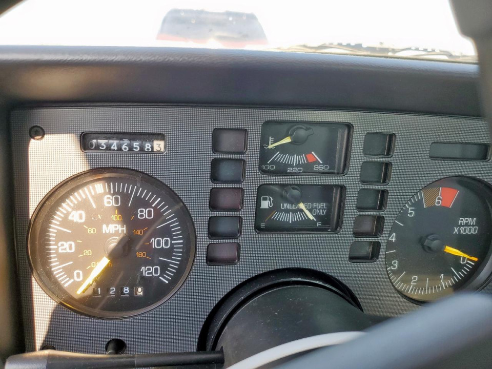 Pontiac FIERO 1988 — Copart