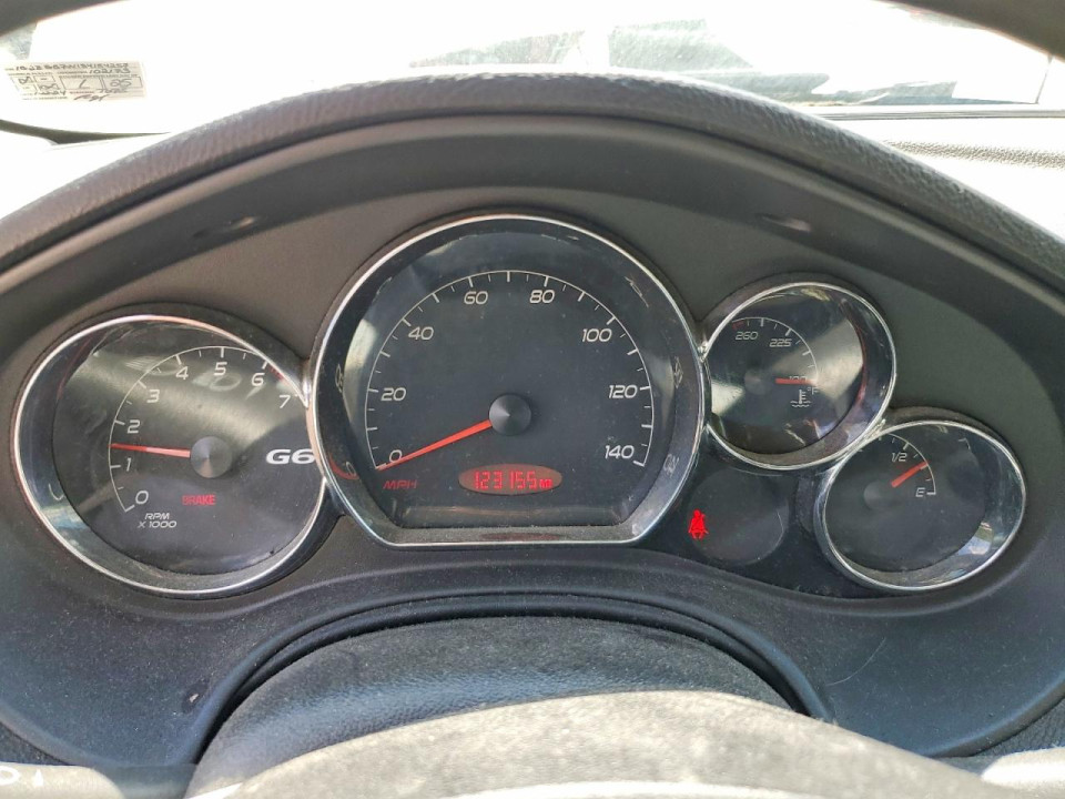 Pontiac G6 2008 — Copart