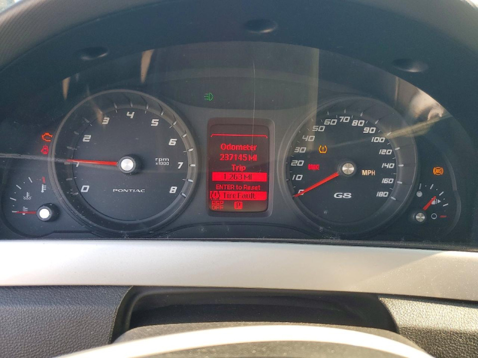 Pontiac G8 2009 — Copart