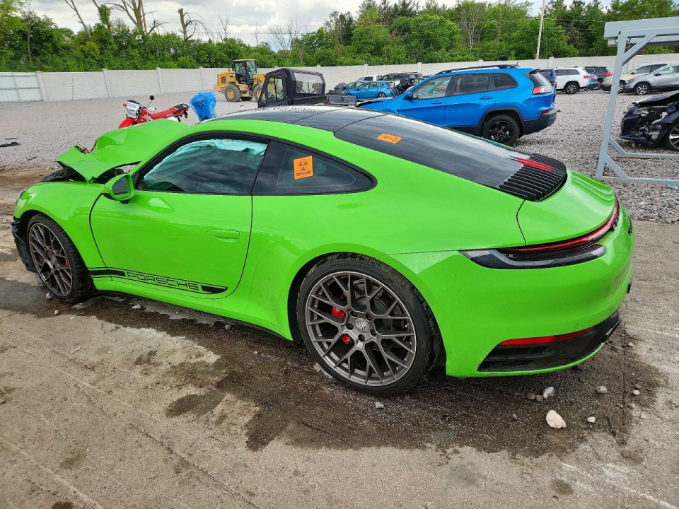 Porsche 911 2020 — Copart