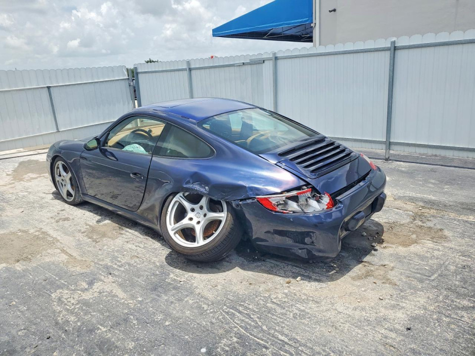 Porsche 911 2007 — Copart
