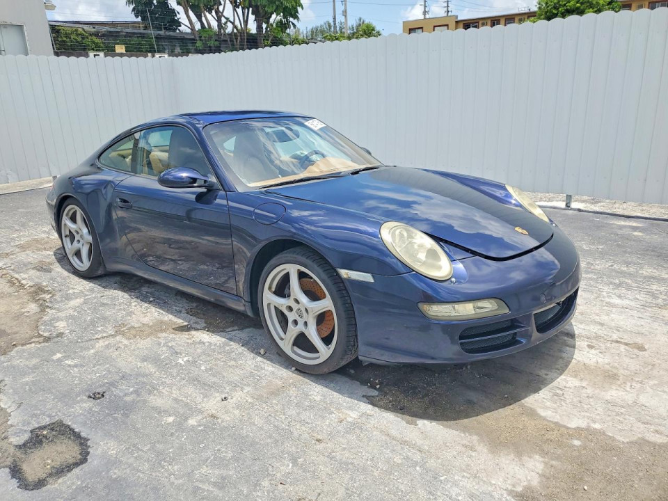 Porsche 911 2007 — Copart