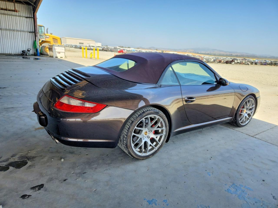 Porsche 911 2008 — Copart
