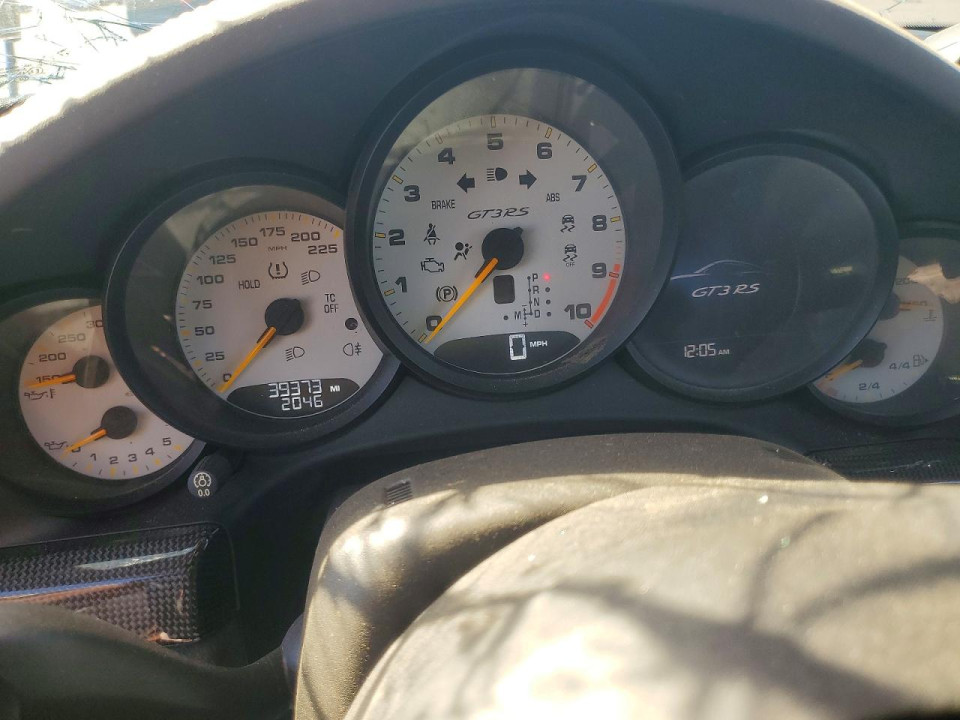 Porsche 911 2016 — Copart
