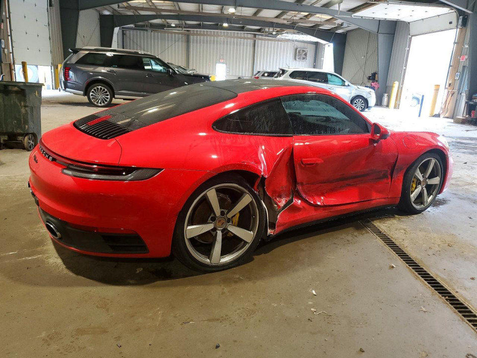 Porsche 911 2021 — Copart