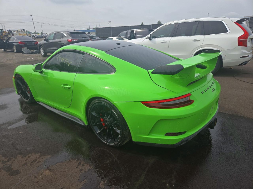 Porsche 911 2018 — Copart