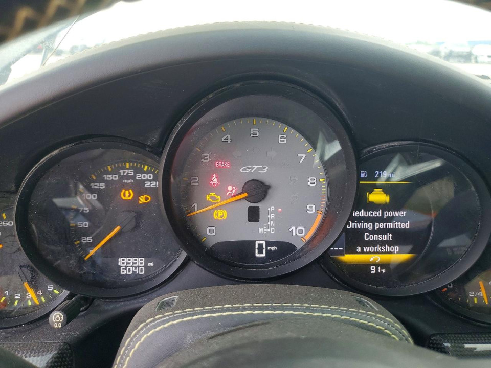 Porsche 911 2018 — Copart