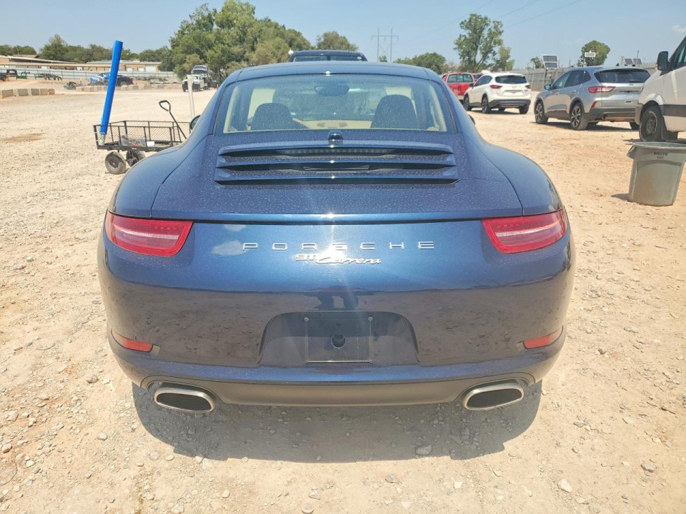 Porsche 911 2012 — Copart