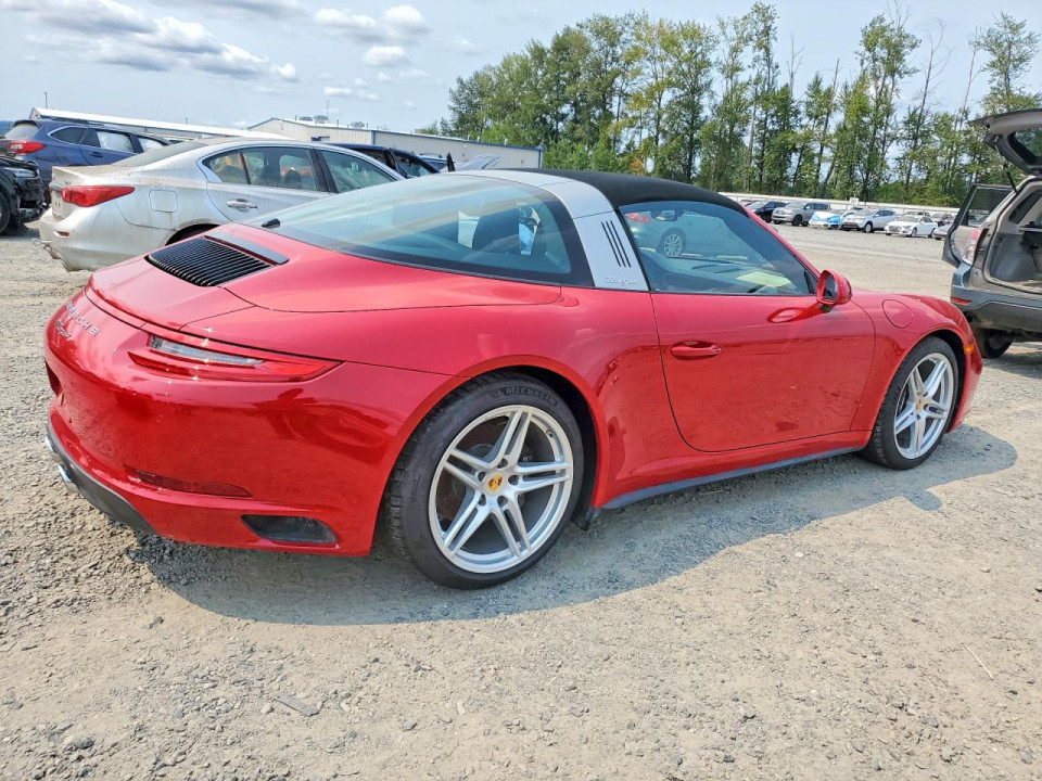 Porsche 911 2017 — Copart