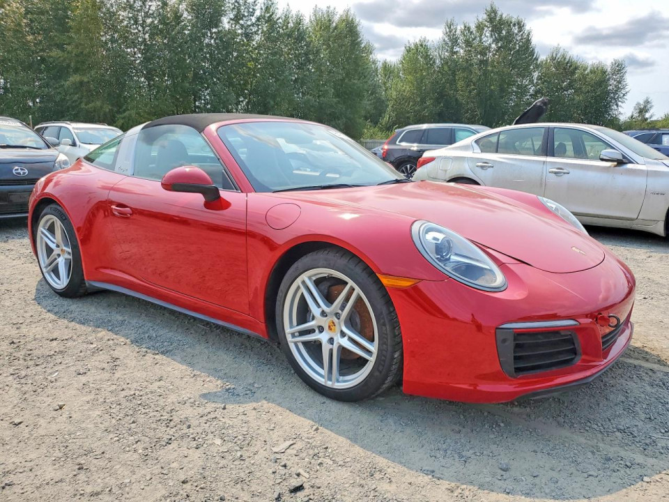 Porsche 911 2017 — Copart