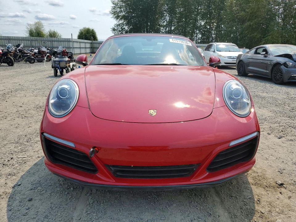 Porsche 911 2017 — Copart