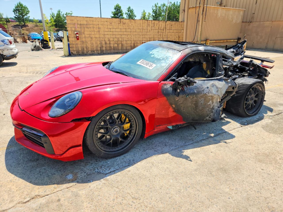 Porsche 911 2021 — Copart