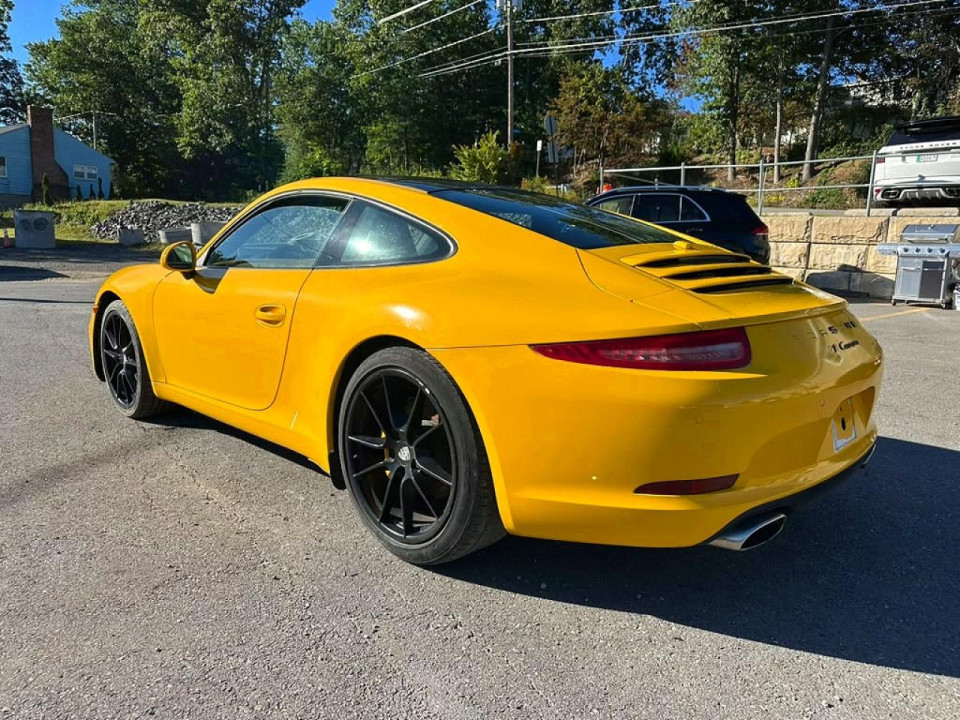 Porsche 911 2015 — Copart