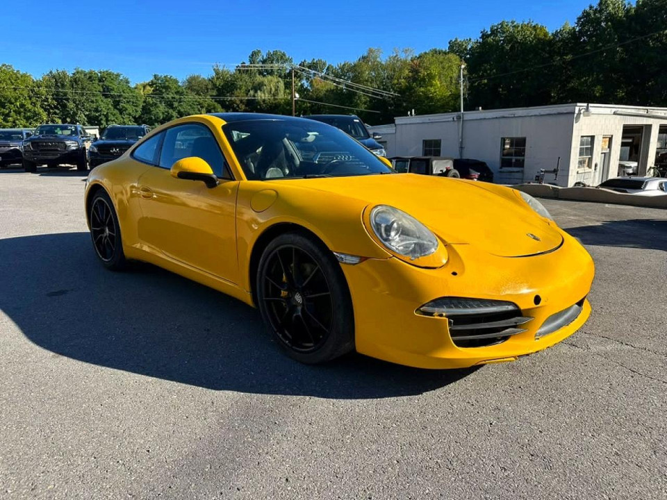 Porsche 911 2015 — Copart