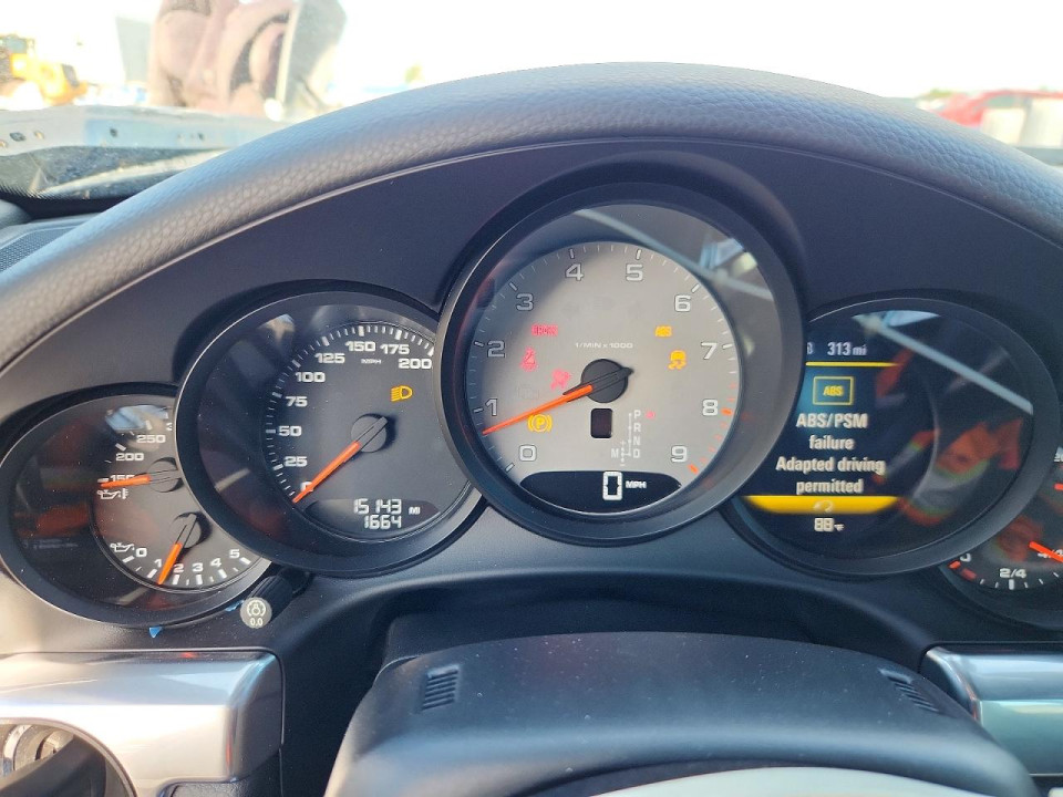 Porsche 911 2016 — Copart