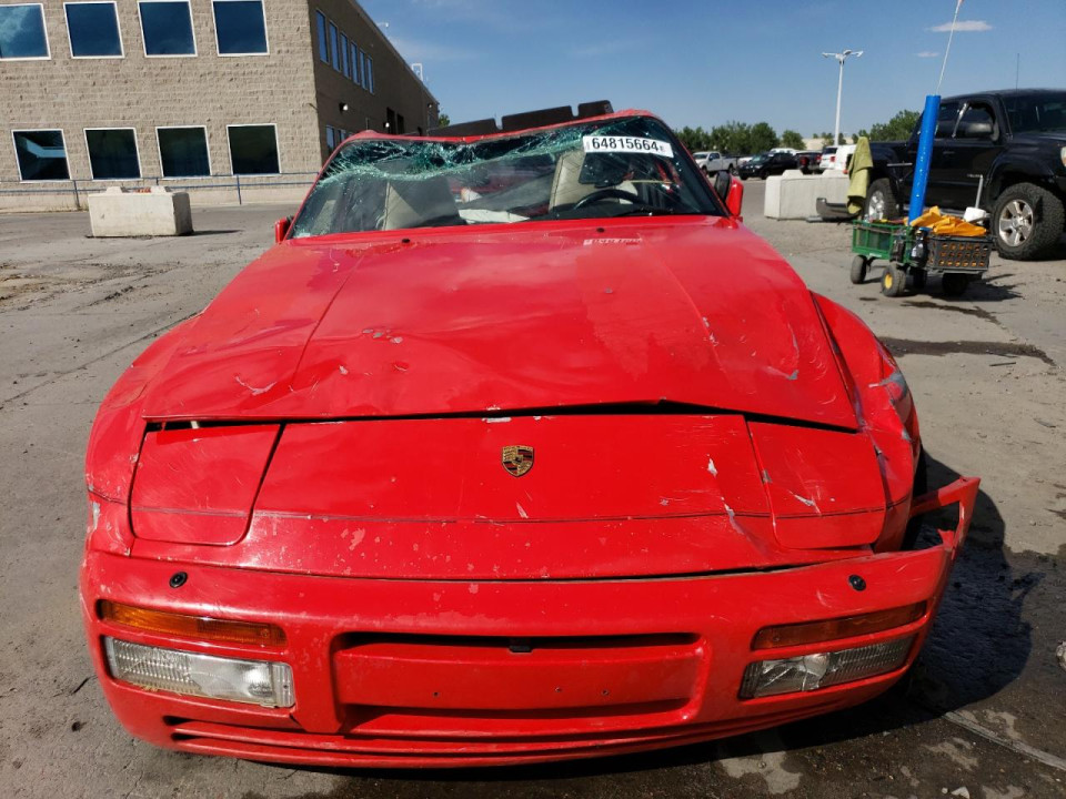 Porsche 944 1986 — Copart