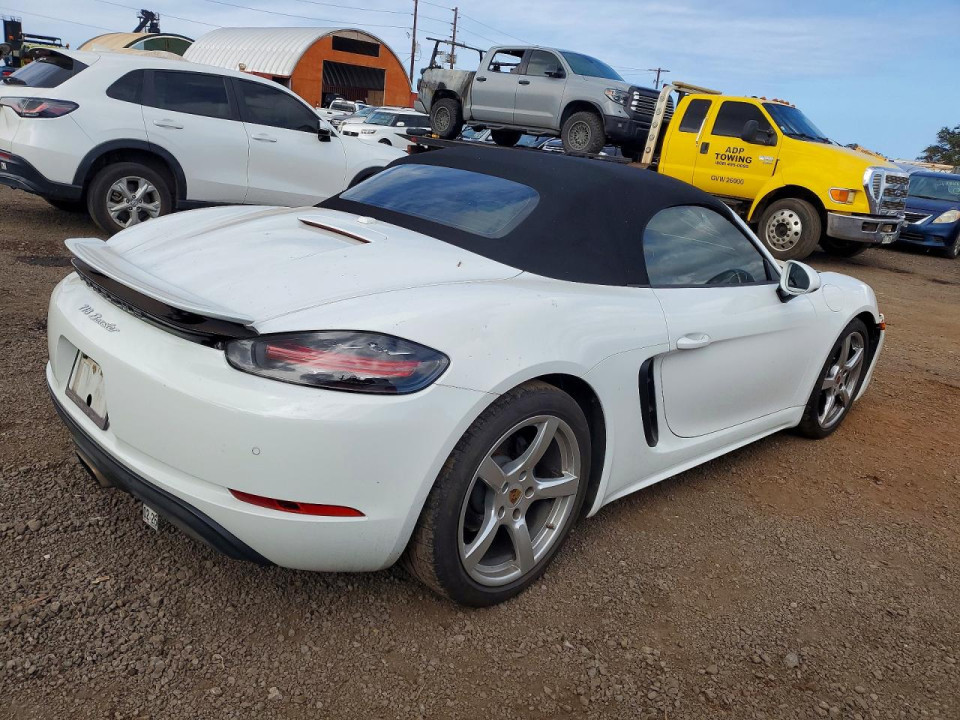 Porsche BOXSTER 2019 — Copart