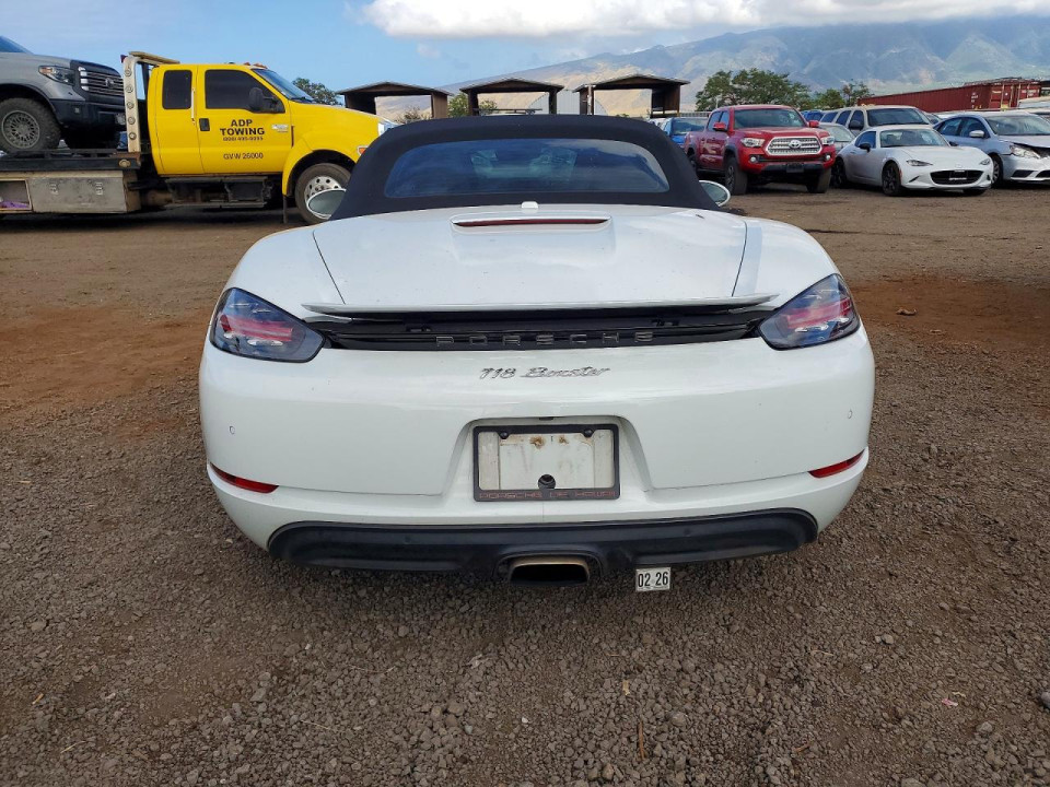 Porsche BOXSTER 2019 — Copart