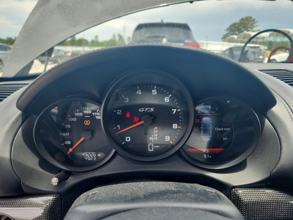 Porsche BOXSTER 2016 — Copart