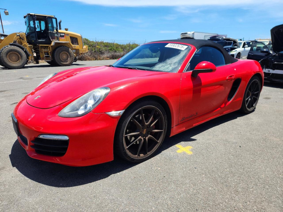 Porsche BOXSTER 2015 — Copart