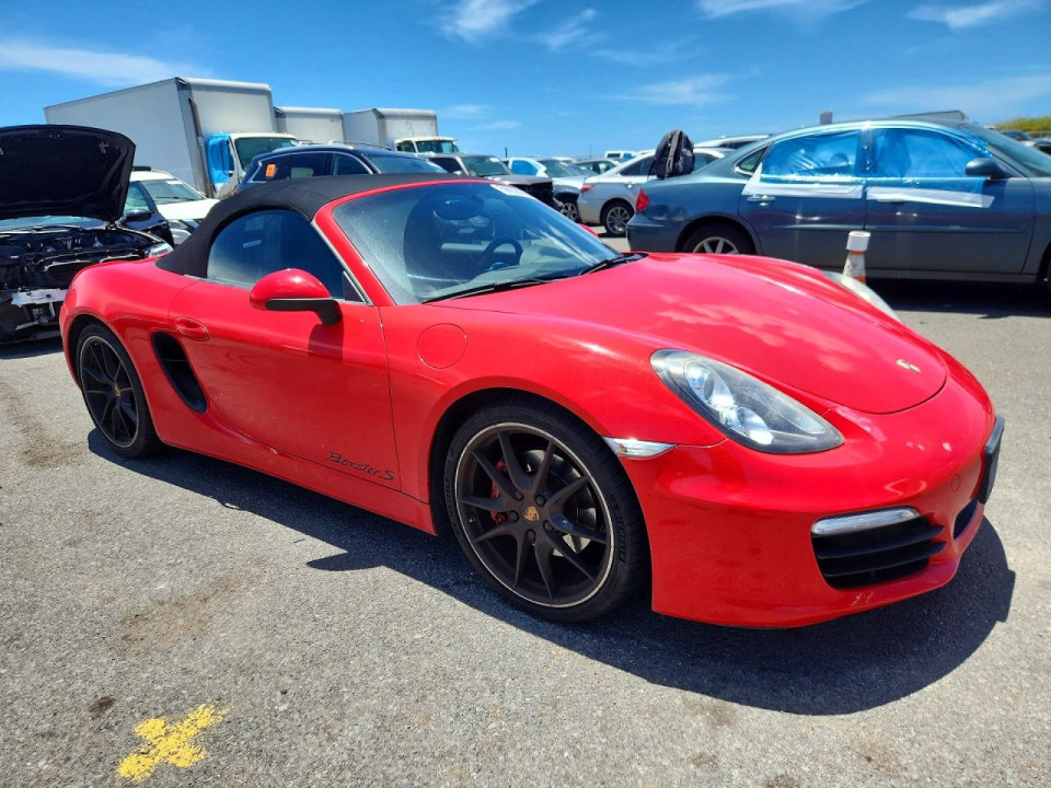 Porsche BOXSTER 2015 — Copart