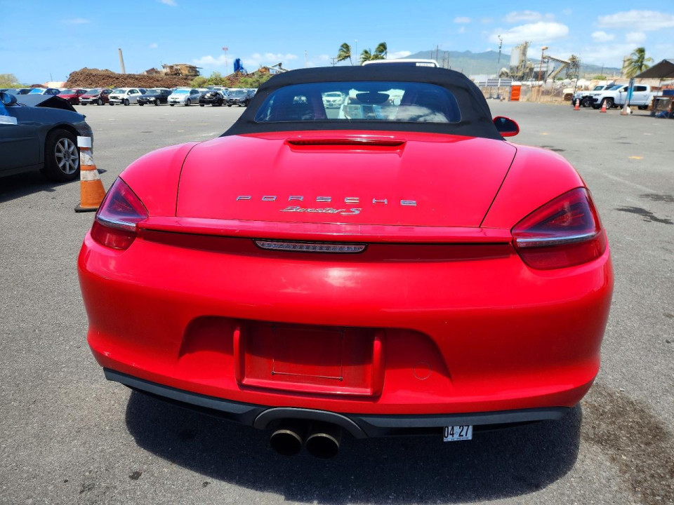Porsche BOXSTER 2015 — Copart