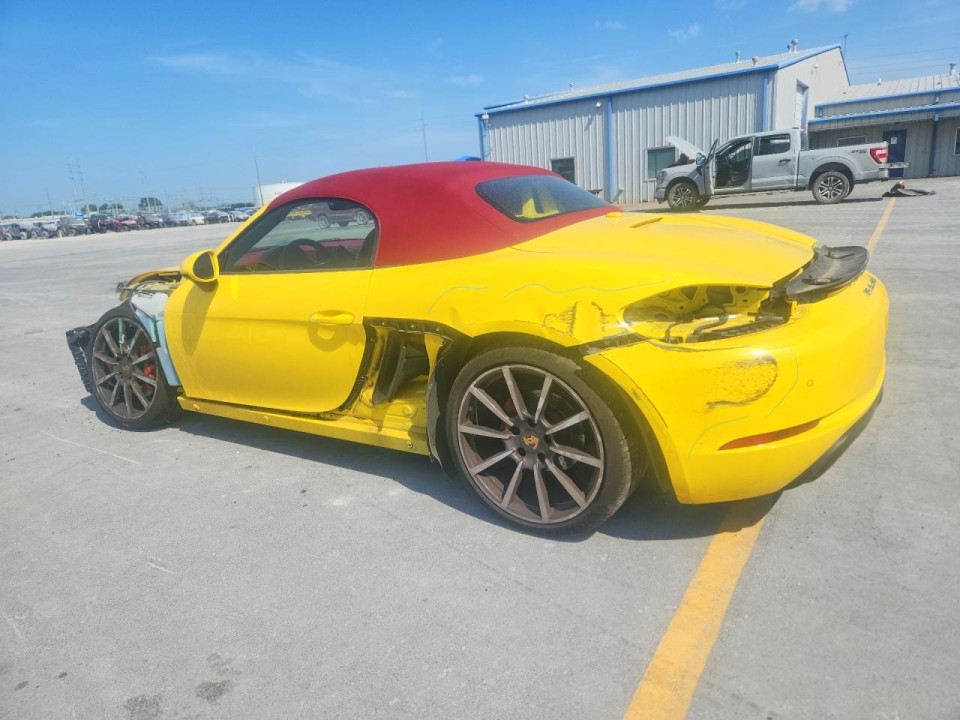Porsche BOXSTER 2018 — Copart