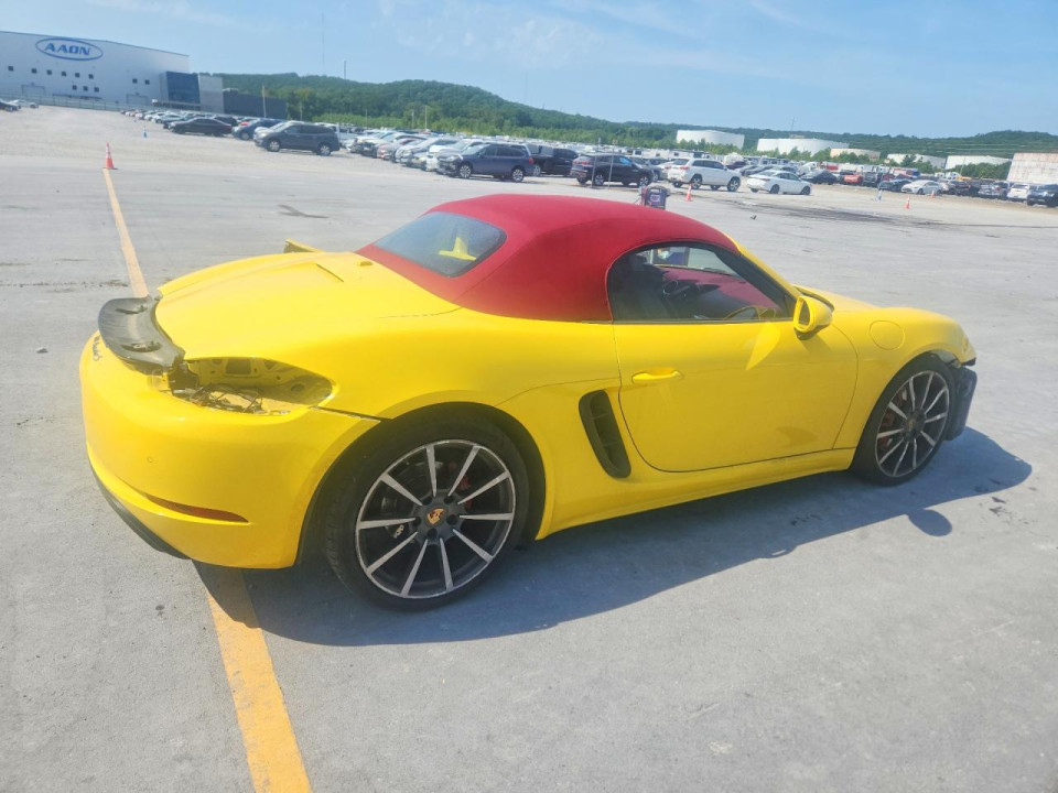 Porsche BOXSTER 2018 — Copart