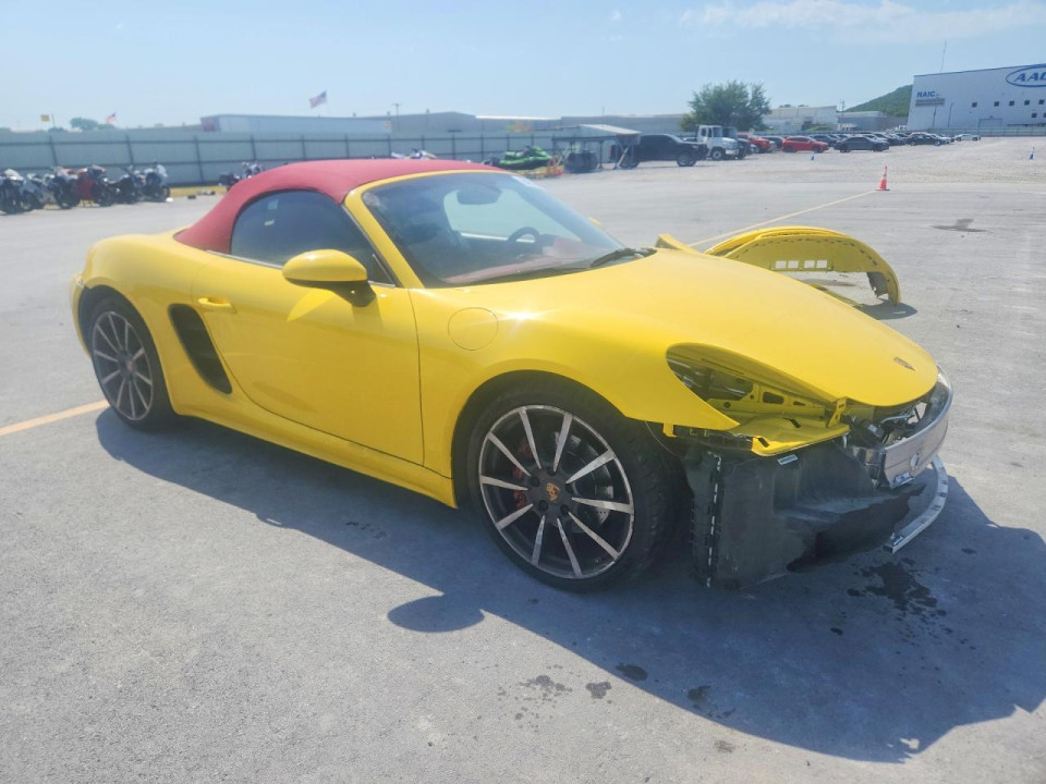 Porsche BOXSTER 2018 — Copart