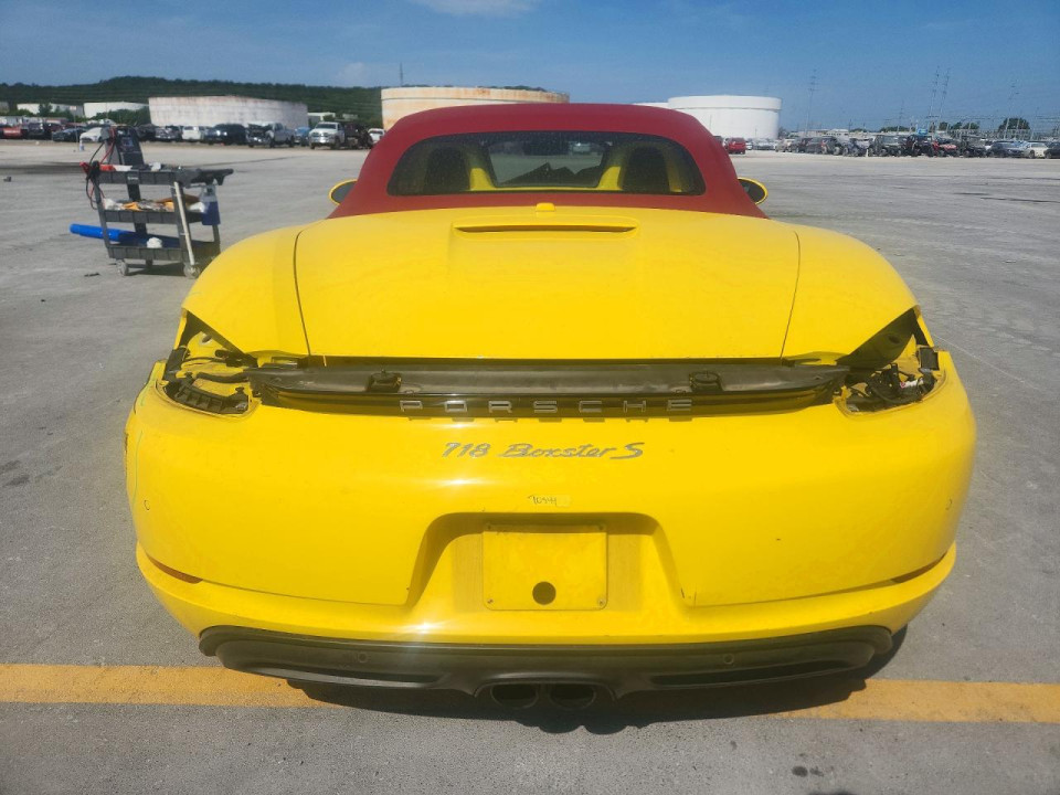 Porsche BOXSTER 2018 — Copart