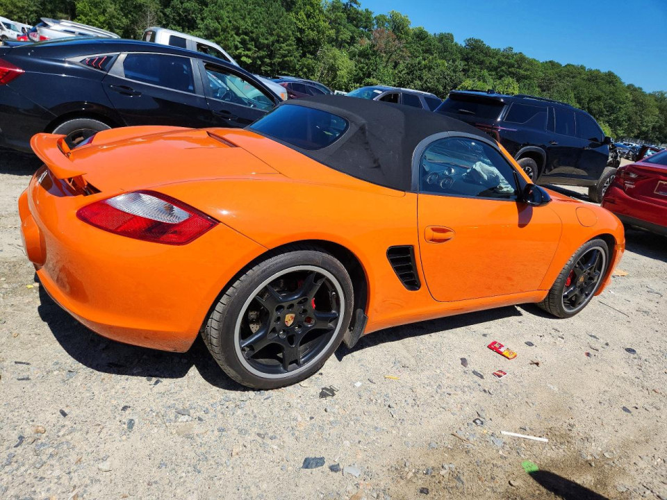 Porsche BOXSTER 2008 — Copart