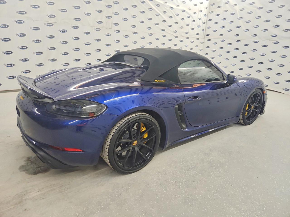 Porsche BOXSTER 2021 — Copart