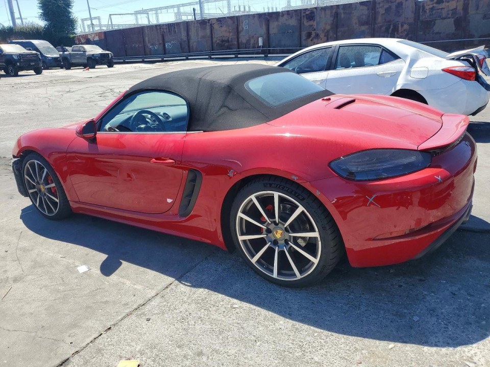 Porsche BOXSTER 2021 — Copart