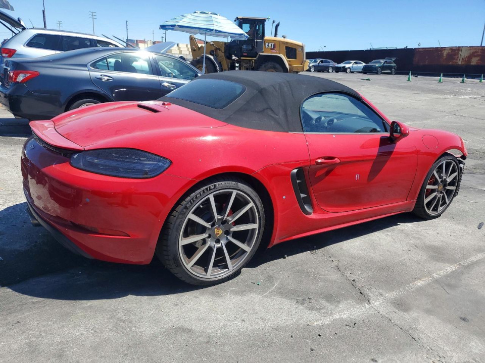 Porsche BOXSTER 2021 — Copart