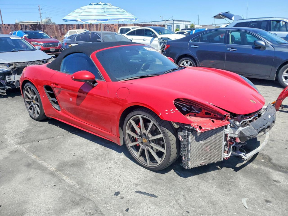 Porsche BOXSTER 2021 — Copart