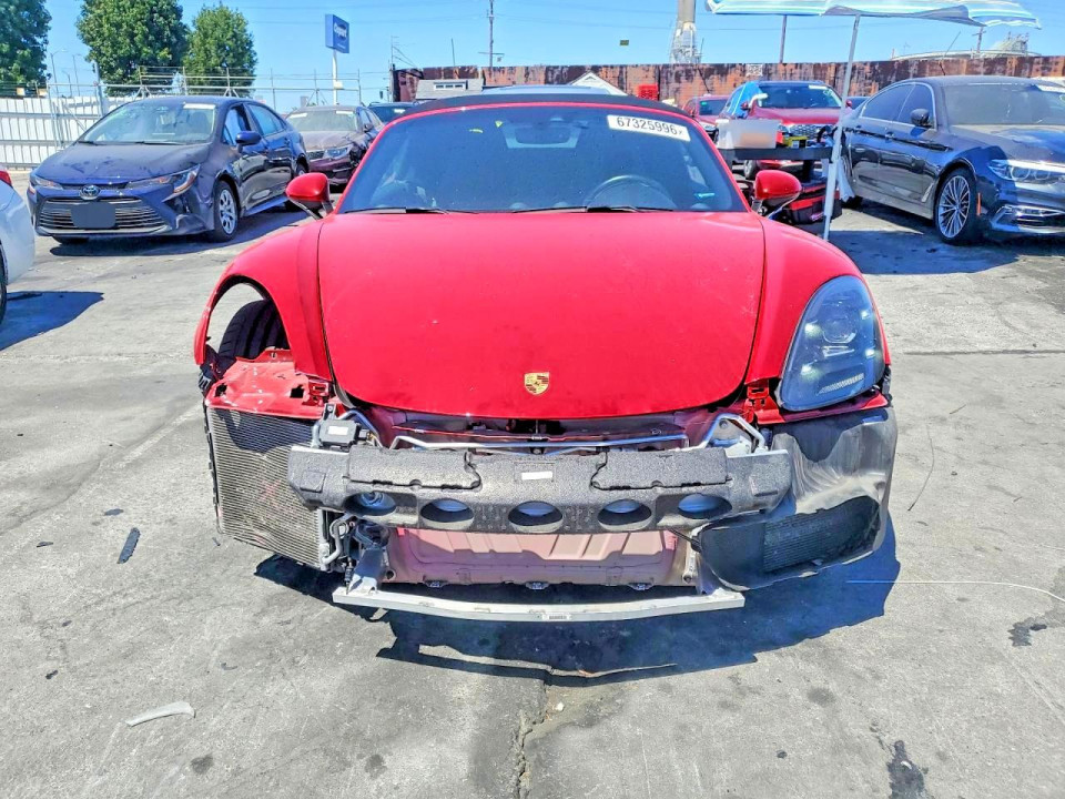 Porsche BOXSTER 2021 — Copart