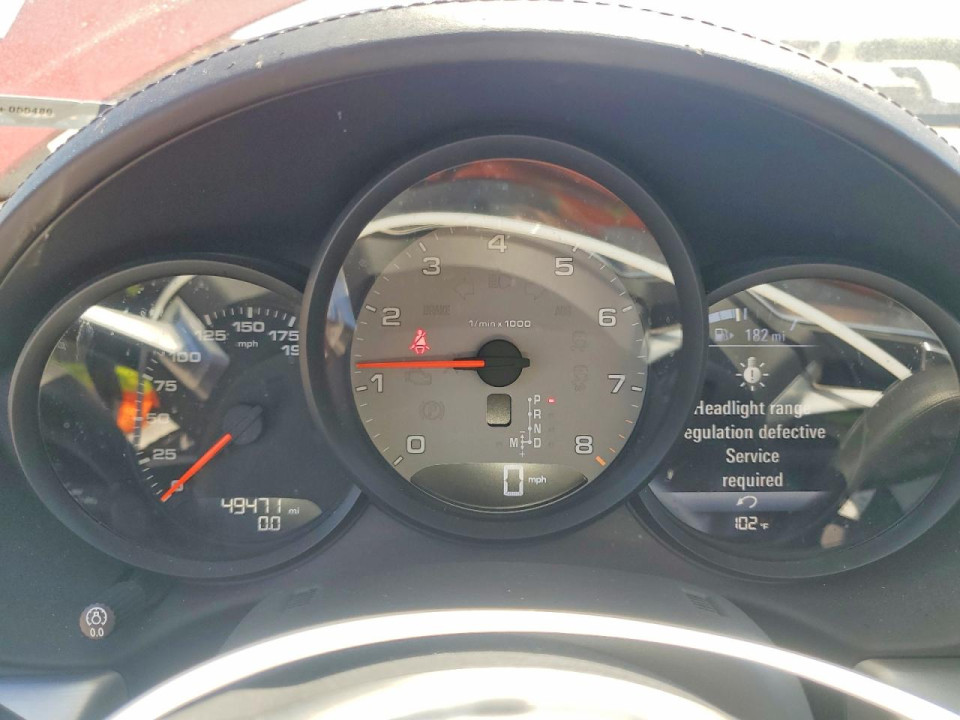 Porsche BOXSTER 2021 — Copart