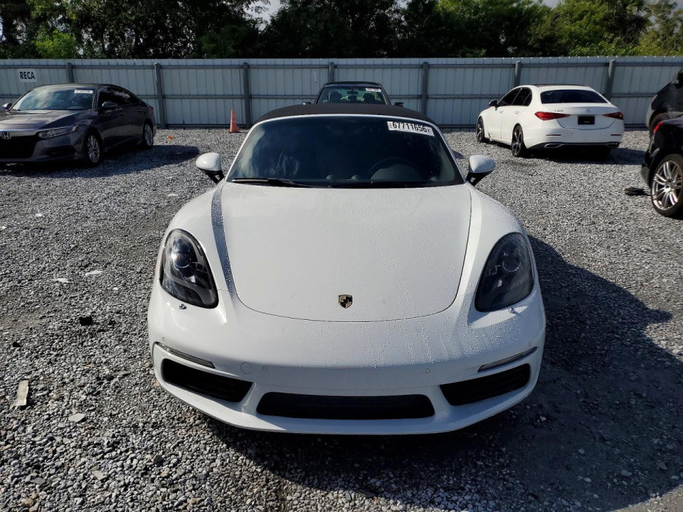 Porsche BOXSTER 2017 — Copart