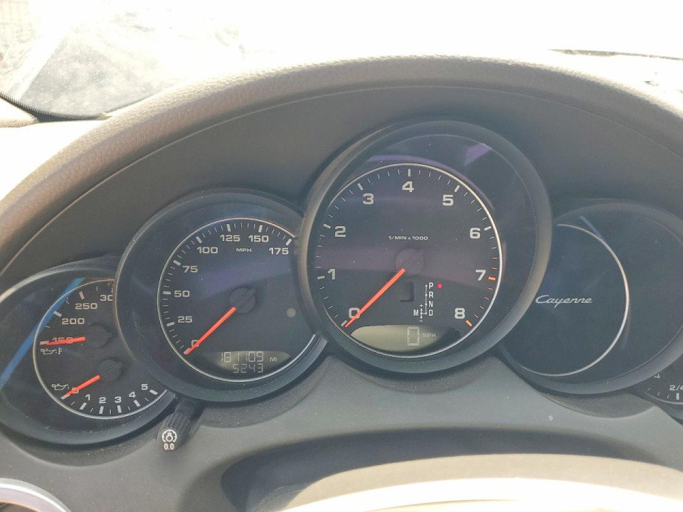 Porsche CAYENNE 2016 — Copart