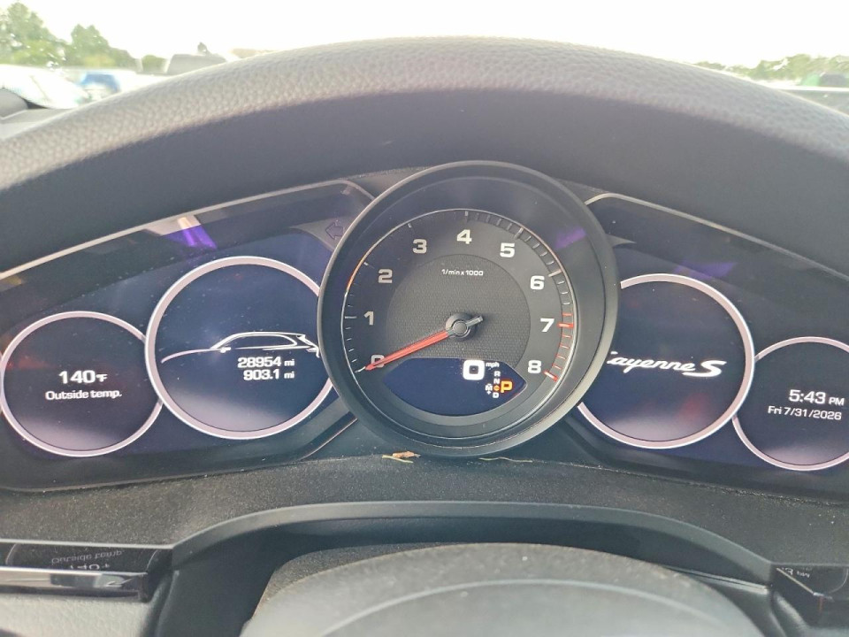 Porsche CAYENNE 2021 — Copart