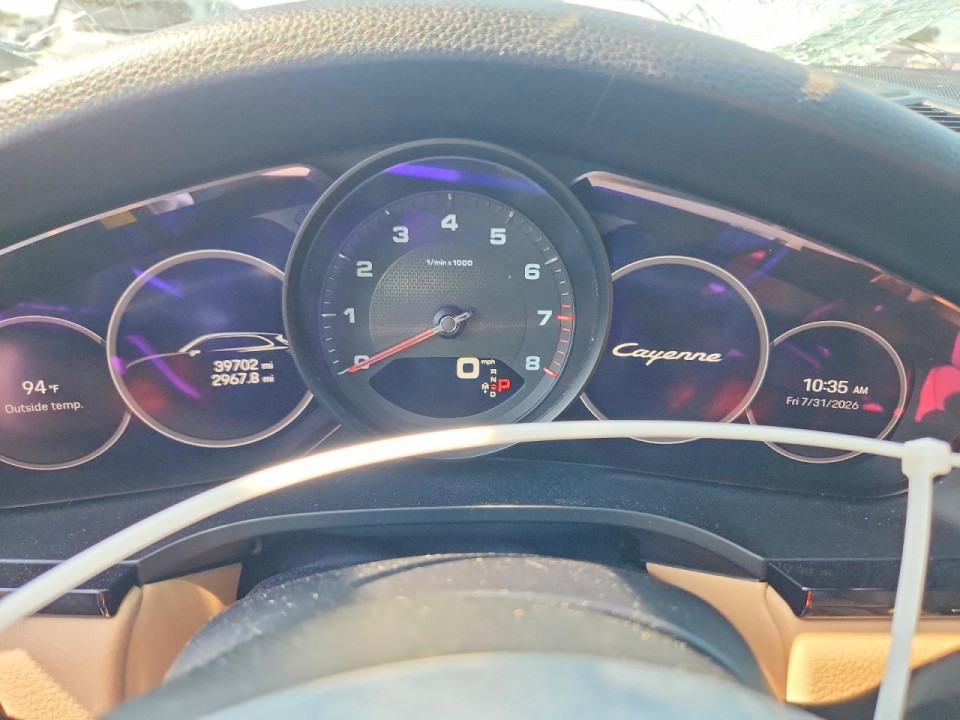 Porsche CAYENNE 2022 — Copart