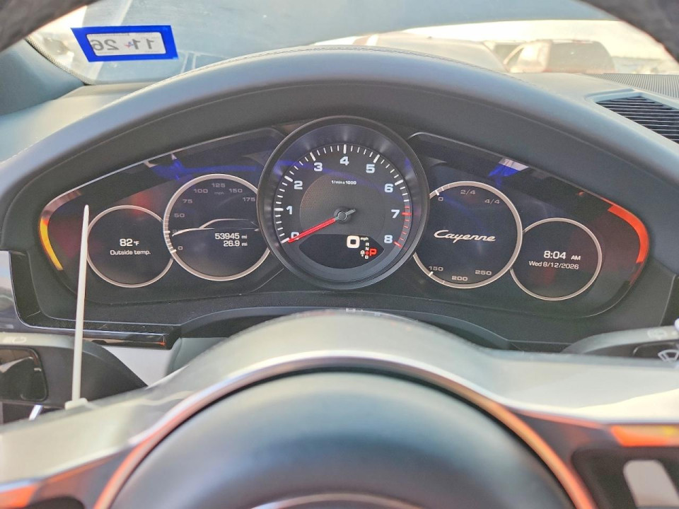 Porsche CAYENNE 2019 — Copart