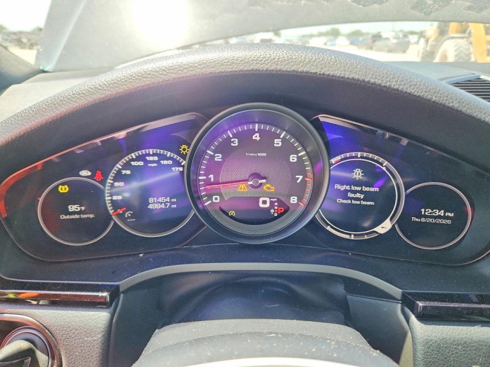 Porsche CAYENNE 2020 — Copart
