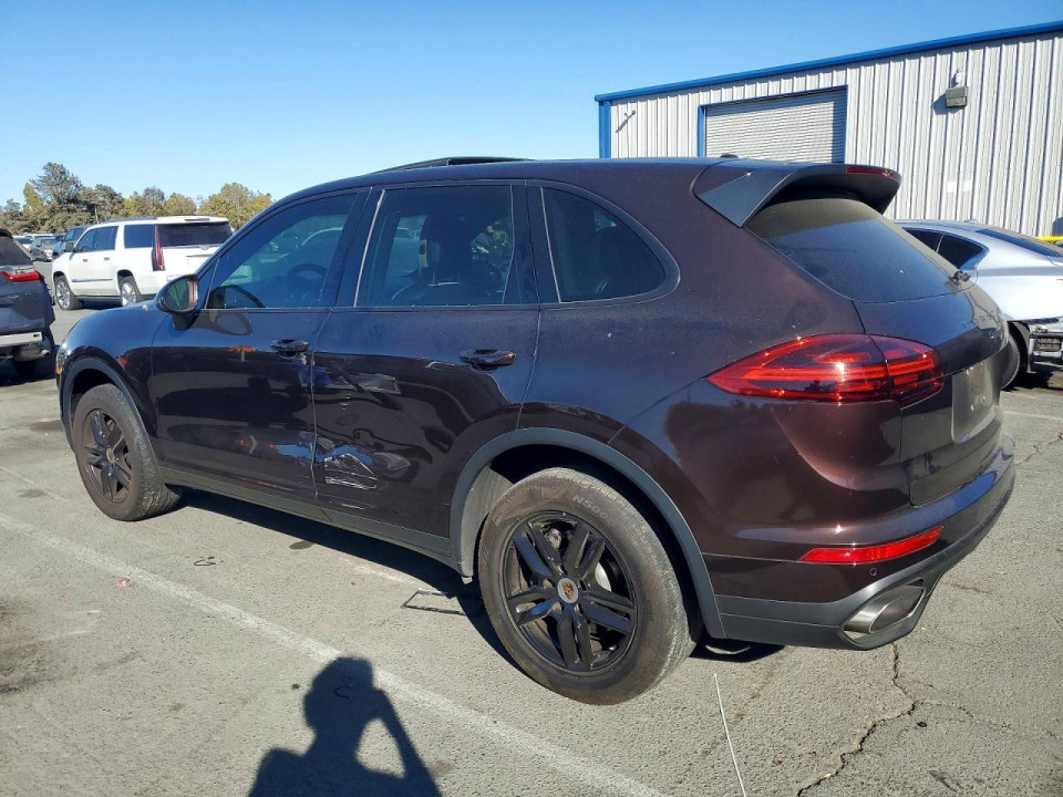 Porsche CAYENNE 2016 — Copart