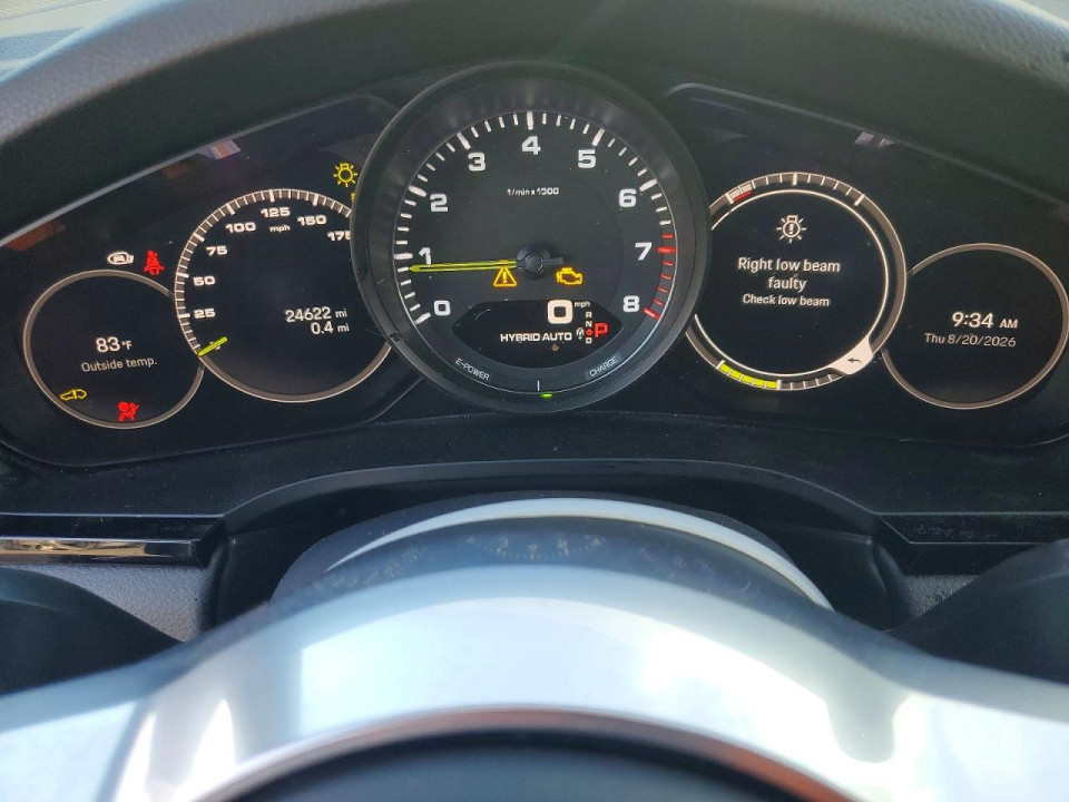 Porsche CAYENNE 2022 — Copart